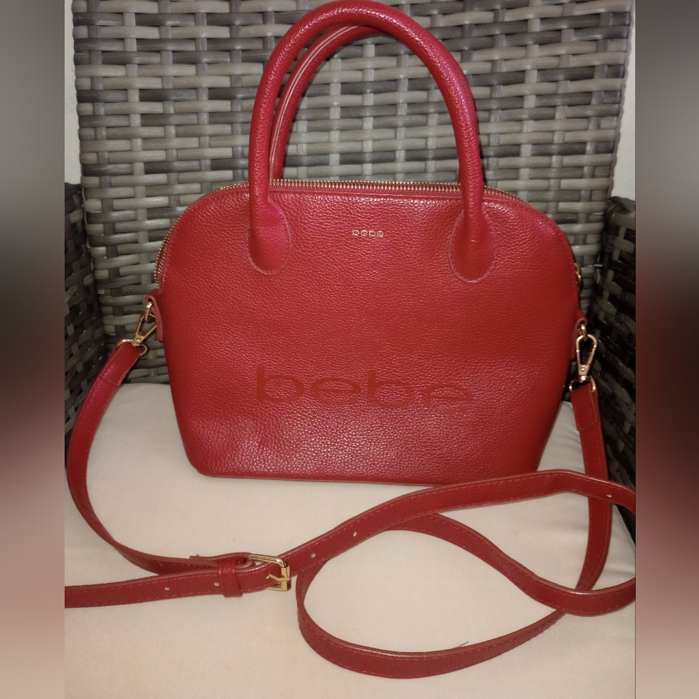 bebe Red Crossbody Bag